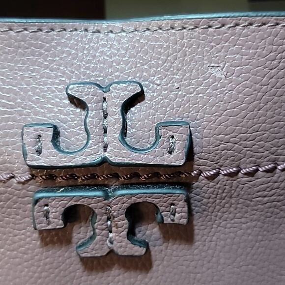 Tory Burch McGraw Pebbled Leather Tote - Picture 13 of 13